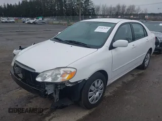 2004 Toyota Corolla CE with VIN JTDBR38E842043091, listed as a IAAI auction lot 41687639 with 205,658 mi miles and . Bid and sale history available at DreamBid. Image 2.
