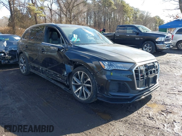 2022 Audi SQ7 Premium Plus z VIN WA1AWBF77ND004382, wystawiony jako IAAI lot #41537565 z przebiegiem 49 833 mil mil oraz . Historia ofert i sprzedaży dostępna na DreamBid. Obrazek 13.