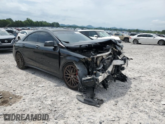 2018 Mercedes-Benz CLA 45 AMG z VIN WDDSJ5CB7JN566442, wystawiony jako Copart lot #57353115 z przebiegiem 90 555 mil mil oraz Szkoda całkowita • Salvage title. Historia ofert i sprzedaży dostępna na DreamBid. Obrazek 4.