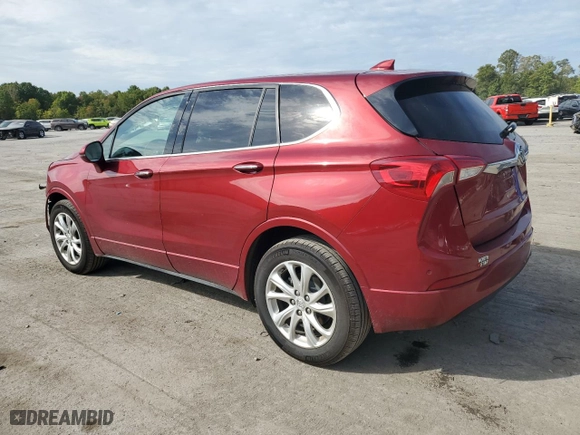 2020 Buick Envision Preferred with VIN LRBFX1SA4LD112233, listed as a Copart auction lot 71563484 with 34,511 mi miles and Salvage Title. Bid and sale history available at carsss.com. Image 2.