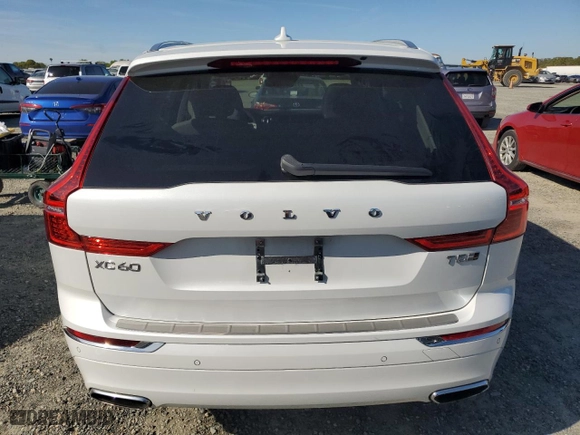 2020 Volvo XC60 Inscription with VIN YV4102RL0L1535600, listed as a Copart auction lot 50661675 with 34,830 mi miles and Salvage Title. Bid and sale history available at carsss.com. Image 6.