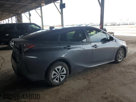2017 Toyota Prius Two with VIN JTDKARFU9H3049566, listed as a Copart auction lot 60554675 with 129,231 mi miles and Salvage title. Bid and sale history available at DreamBid. Image 3.