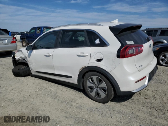 2019 Kia Niro LX with VIN KNDCB3LC1K5266082, listed as a Copart auction lot 50840755 with 74,286 mi miles and Salvage Title. Bid and sale history available at carsss.com. Image 2.