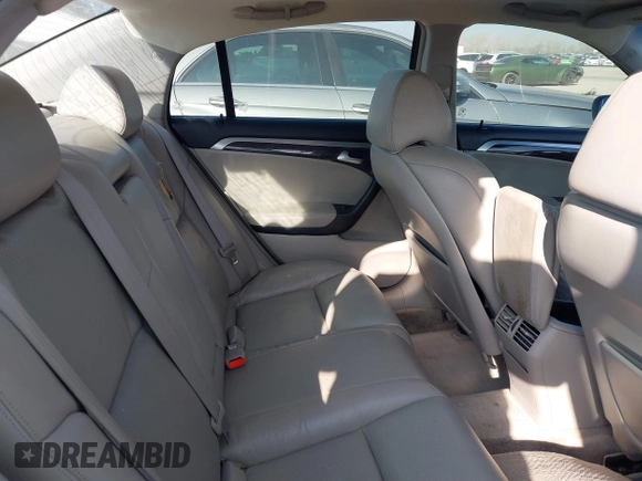 2008 Acura TL with VIN 19UUA66258A009858, listed as a IAAI auction lot 41786617 with 1 mi miles. Bid and sale history available at carsss.com. Image 8.