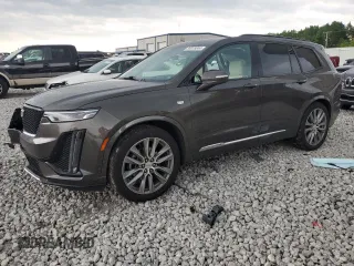 2020 Cadillac XT6 AWD Sport with VIN 1GYKPGRS1LZ135807, listed as a Copart auction lot 59079044 with 152,771 mi miles and Non Repairable. Bid and sale history available at carsss.com. Image 1.