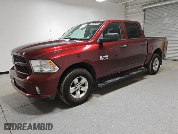 2017 Ram 1500 Express with VIN 1C6RR7KG0HS694180, listed as a Copart auction lot 50781705 with 86,686 mi miles and Clean title. Bid and sale history available at DreamBid. Image 1.