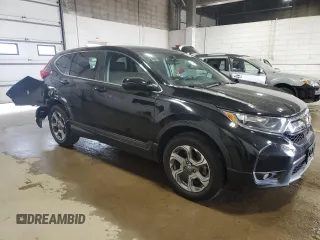 2018 Honda CR-V EX with VIN 7FARW2H50JE016773, listed as a Copart auction lot 55245515 with 115,733 mi miles and Salvage Title. Bid and sale history available at DreamBid. Image 4.