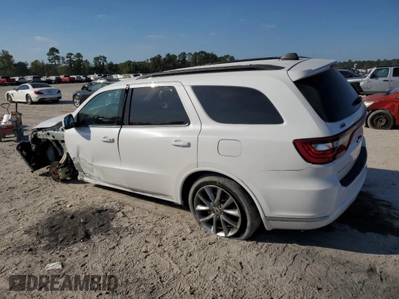 2020 Dodge Durango SXT Plus with VIN 1C4RDHAG7LC352808, listed as a Copart auction lot 76982334 with 40,029 mi miles and Salvage Title. Bid and sale history available at carsss.com. Image 2.
