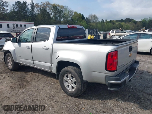 2019 Chevrolet Colorado 2WD Work Truck with VIN 1GCGSBEN3K1164686, listed as a IAAI auction lot 41943796 with 65,000 mi miles and . Bid and sale history available at DreamBid. Image 3.