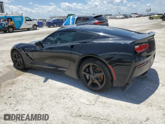 2015 Chevrolet Corvette 2LT with VIN 1G1YD2D76F5102501, listed as a Copart auction lot 56935254 with 104,595 mi miles and Clean Title. Bid and sale history available at carsss.com. Image 2.