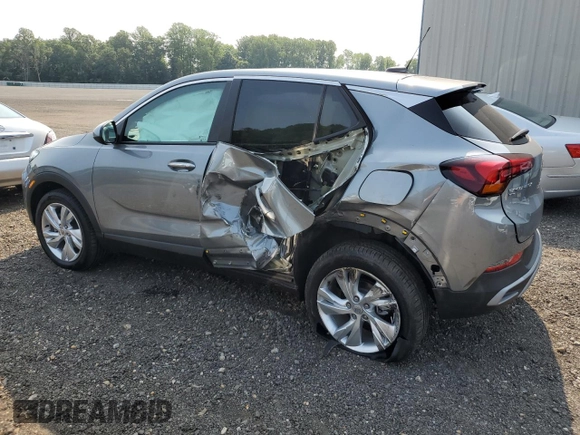 2024 Buick Encore GX Preferred z VIN KL4AMCSL5RB195669, wystawiony jako Copart lot #60622465 z przebiegiem 2 899 mil mil oraz Szkoda całkowita • Salvage title. Historia ofert i sprzedaży dostępna na DreamBid. Obrazek 2.