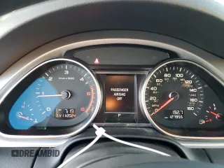 2013 Audi Q7 3.0L TDI Premium Plus with VIN WA1LMAFE5DD009800, listed as a Copart auction lot 80018364 with 127,955 mi miles and Clean Title. Bid and sale history available at carsss.com. Image 9.