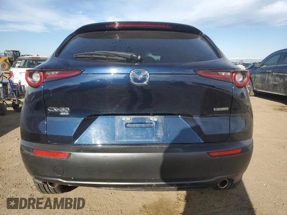 2021 Mazda CX-30 Premium with VIN 3MVDMBDL9MM264017, listed as a Copart auction lot 48625975 with 41,480 mi miles and Salvage Title. Bid and sale history available at DreamBid. Image 6.