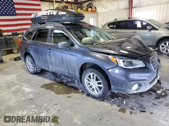 2017 Subaru Outback Premium with VIN 4S4BSACC5H3293270, listed as a Copart auction lot 44754885 with Not provided miles and Salvage title. Bid and sale history available at DreamBid. Image 4.