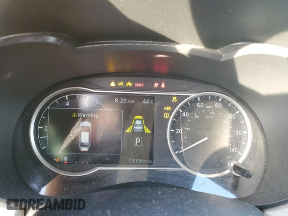 2021 Nissan Versa SV with VIN 3N1CN8EV8ML890616, listed as a Copart auction lot 47128505 with 73,006 mi miles and Salvage Title. Bid and sale history available at DreamBid. Image 9.