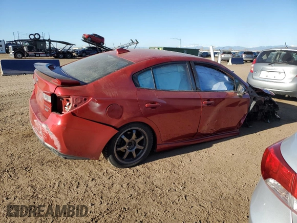 2017 Subaru Impreza Special Sports with VIN 4S3GKAM6XH3617560, listed as a Copart auction lot 50594525 with 148,804 mi miles and Salvage title. Bid and sale history available at DreamBid. Image 3.