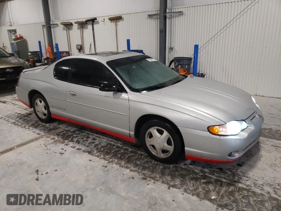 2003 Chevrolet Monte Carlo SS with VIN 2G1WX12K739151706, listed as a Copart auction lot 78509714 with 175,678 mi miles and Salvage Title. Bid and sale history available at carsss.com. Image 4.