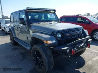 2020 Jeep Wrangler Unlimited North Edition with VIN 1C4HJXEN7LW114639, listed as a IAAI auction lot 41649299 with 38,277 mi miles. Bid and sale history available at carsss.com. Image 1.