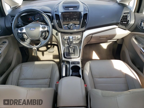 2015 Ford C-Max Energi SEL with VIN 1FADP5CU0FL115641, listed as a Copart auction lot 46487404 with 97,970 mi miles. Bid and sale history available at carsss.com. Image 8.