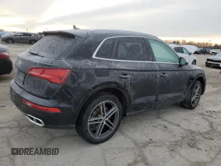 2018 Audi SQ5 Premium Plus with VIN WA1A4AFY6J2223865, listed as a Copart auction lot 43139545 with 123,936 mi miles and Clean Title. Bid and sale history available at DreamBid. Image 3.