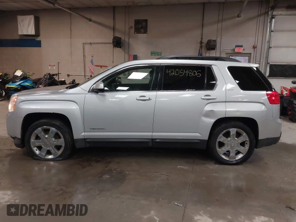 2011 GMC Terrain SLT-1 with VIN 2CTFLVE55B6280774, listed as a IAAI auction lot 42054806 with 113,122 mi miles and . Bid and sale history available at DreamBid. Image 12.