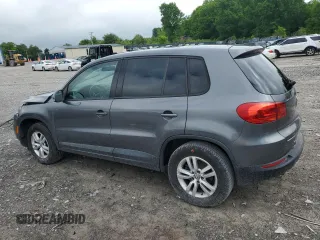 2013 Volkswagen Tiguan S z VIN WVGAV3AX6DW597379, wystawiony jako Copart lot #56386515 z przebiegiem 100 415 mil mil oraz Czysty tytuł • Clean title. Historia ofert i sprzedaży dostępna na DreamBid. Obrazek 2.
