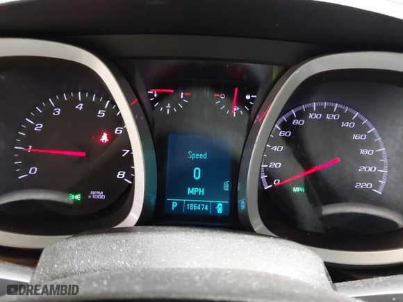 2011 Chevrolet Equinox LT w/2LT with VIN 2CNFLNEC0B6234663, listed as a IAAI auction lot 41854085 with 186,474 mi miles. Bid and sale history available at carsss.com. Image 7.