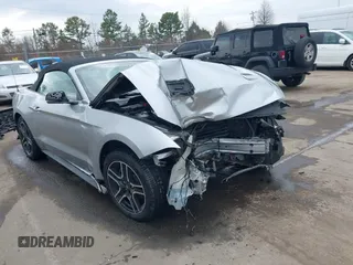 2020 Ford Mustang EcoBoost with VIN 1FATP8UH7L5119278, listed as a IAAI auction lot 41505614 with 1 mi miles. Bid and sale history available at carsss.com. Image 1.