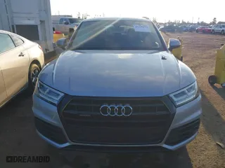 2020 Audi Q5 Premium Plus with VIN WA1BNAFY2L2063164, listed as a IAAI auction lot 41218376 with 42,515 mi miles. Bid and sale history available at carsss.com. Image 12.