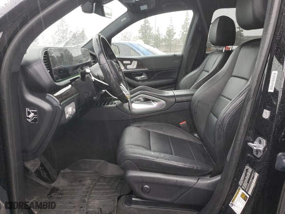 2021 Mercedes-Benz GLS with VIN 4JGFF5KEXMA449860, listed as a Copart auction lot 44813525 with 30,877 mi miles and Salvage Title. Bid and sale history available at carsss.com. Image 7.