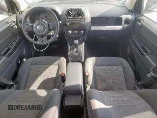 2017 Jeep Compass Sport SE with VIN 1C4NJCBA9HD123813, listed as a Copart auction lot 56534175 with 151,287 mi miles and Salvage title. Bid and sale history available at DreamBid. Image 8.