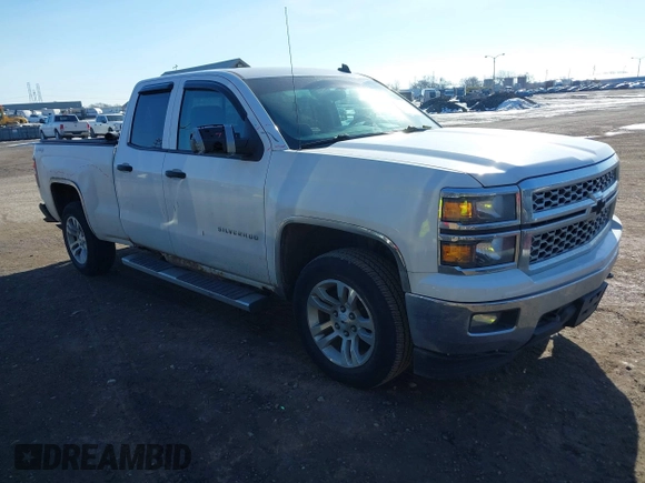 2014 Chevrolet Silverado 1500 LT with VIN 1GCVKREC6EZ147434, listed as a IAAI auction lot 41289678 with 167,445 mi miles and . Bid and sale history available at DreamBid. Image 1.