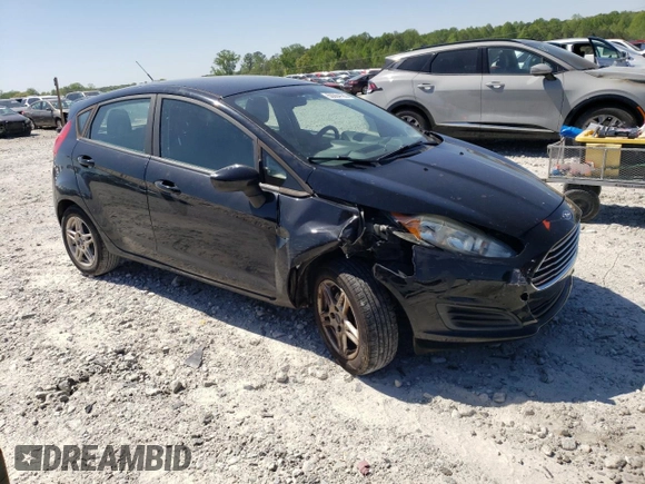 2017 Ford Fiesta SE with VIN 3FADP4EJ5HM101913, listed as a Copart auction lot 50064185 with 105,843 mi miles and Salvage Title. Bid and sale history available at carsss.com. Image 4.