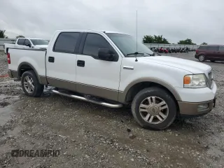 2005 Ford F-150 XLT with VIN 1FTPW12525FB16364, listed as a Copart auction lot 55019304 with 264,487 mi miles and Salvage Title. Bid and sale history available at carsss.com. Image 4.