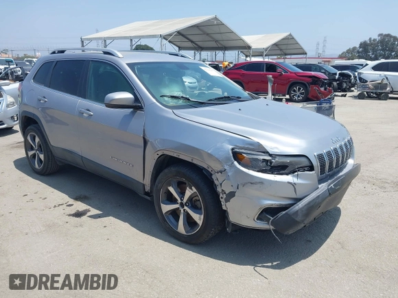 2019 Jeep Cherokee Limited with VIN 1C4PJLDB7KD207845, listed as a IAAI auction lot 42386487 with 62,635 mi miles and . Bid and sale history available at DreamBid. Image 1.
