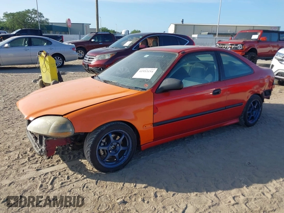 1999 Honda Civic EX with VIN 1HGEJ8147XL013552, listed as a IAAI auction lot 41953154 with 96,006 mi miles. Bid and sale history available at carsss.com. Image 19.