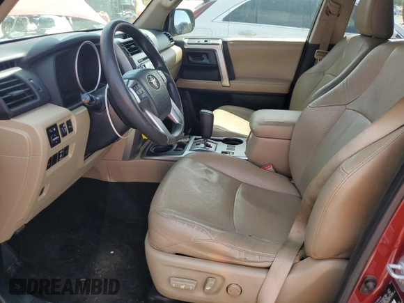 2012 Toyota 4Runner SR5 with VIN JTEZU5JRXC5041888, listed as a Copart auction lot 53674585 with 154,700 mi miles and Salvage title. Bid and sale history available at DreamBid. Image 7.