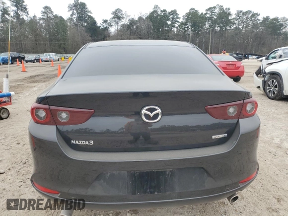 2024 Mazda 3 S Preferred with VIN 3MZBPACM9RM436636, listed as a Copart auction lot 43819195 with 5,304 mi miles and Salvage title. Bid and sale history available at DreamBid. Image 6.