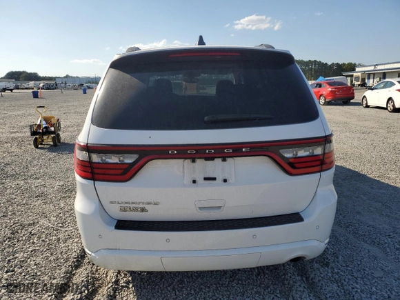 2022 Dodge Durango SXT with VIN 1C4RDHAG9NC158882, listed as a Copart auction lot 75905614 with 52,636 mi miles and Salvage Title. Bid and sale history available at carsss.com. Image 6.