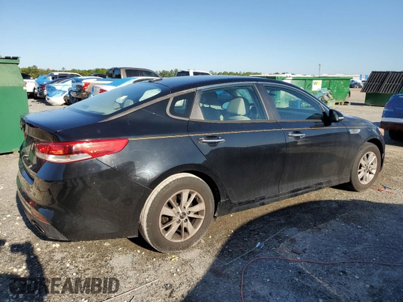 2016 Kia Optima LX with VIN 5XXGT4L34GG103899, listed as a Copart auction lot 52965495 with Not Provided miles and Non Repairable. Bid and sale history available at carsss.com. Image 3.