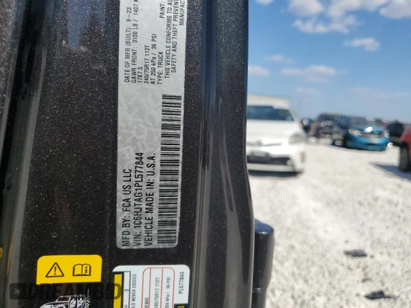 2023 Jeep Gladiator Sport z VIN 1C6HJTAG1PL577844, wystawiony jako Copart lot #73632474 z przebiegiem 20 527 mil mil oraz Szkoda całkowita • Salvage title. Historia ofert i sprzedaży dostępna na DreamBid. Obrazek 14.