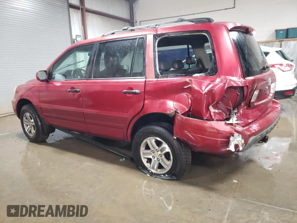 2003 Honda Pilot EX with VIN 2HKYF18553H562314, listed as a Copart auction lot 82416424 with 185,200 mi miles and Salvage Title. Bid and sale history available at DreamBid. Image 2.