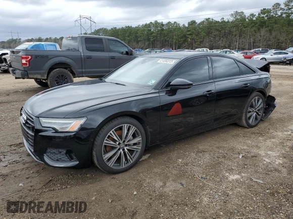 2021 Audi A6 Premium Plus with VIN WAUE8AF27MN011032, listed as a Copart auction lot 41499313 with 23,109 mi miles. Bid and sale history available at carsss.com. Image 1.