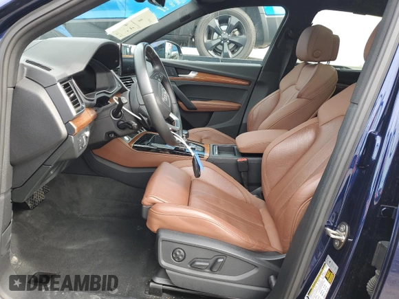 2022 Audi Q5 S line Prestige z VIN WA1FAAFY7N2010315, wystawiony jako Copart lot #45582475 z przebiegiem 45 149 mil mil oraz Szkoda całkowita • Salvage title. Historia ofert i sprzedaży dostępna na DreamBid. Obrazek 7.