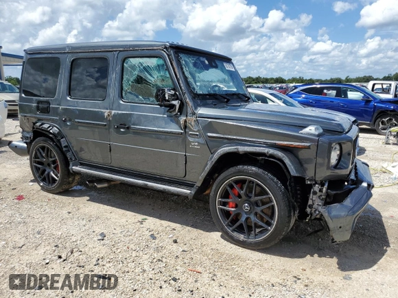 2019 Mercedes-Benz G 63 AMG with VIN WDCYC7HJ0KX320388, listed as a Copart auction lot 68794794 with 43,291 mi miles and Salvage Title. Bid and sale history available at DreamBid. Image 4.