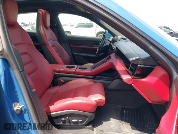 2021 Porsche Taycan with VIN WP0AA2Y14MSA17231, listed as a IAAI auction lot 41794765 with 49,092 mi miles and . Bid and sale history available at DreamBid. Image 5.