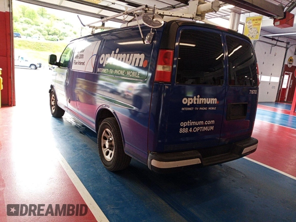 2011 Chevrolet Express Cargo z VIN 1GCSGAFX2B1185633, wystawiony jako IAAI lot #42568752 z przebiegiem 97 908 mil mil oraz . Historia ofert i sprzedaży dostępna na DreamBid. Obrazek 14.