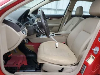 2011 Mercedes-Benz C with VIN WDDGF5EBXBR158693, listed as a Copart auction lot 51616425 with 123,994 mi miles and Salvage Title. Bid and sale history available at carsss.com. Image 7.
