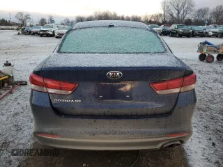 2016 Kia Optima LX with VIN 5XXGT4L35GG094291, listed as a Copart auction lot 85089364 with 89,950 mi miles and Salvage Title. Bid and sale history available at carsss.com. Image 6.