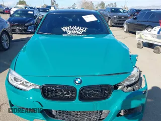 2014 BMW 3 Series 335i with VIN WBA3A9C52EF686470, listed as a IAAI auction lot 41411723 with 89,816 mi miles. Bid and sale history available at carsss.com. Image 12.